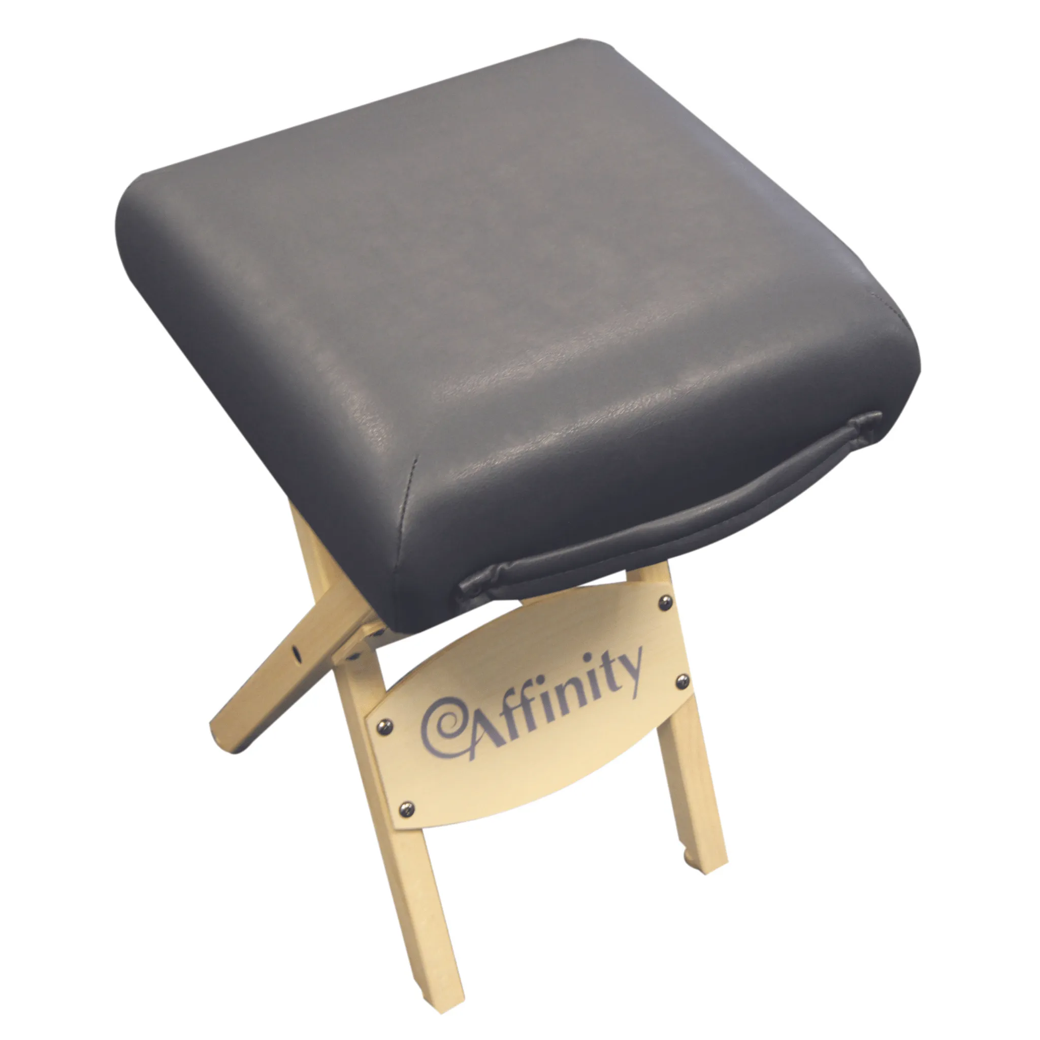Affinity Folding Wooden Therapist Stool