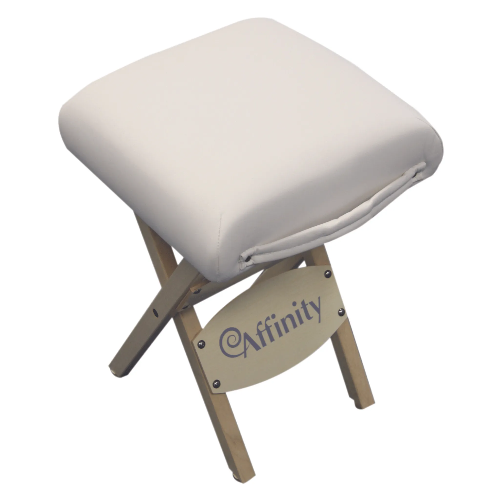 Affinity Folding Wooden Therapist Stool