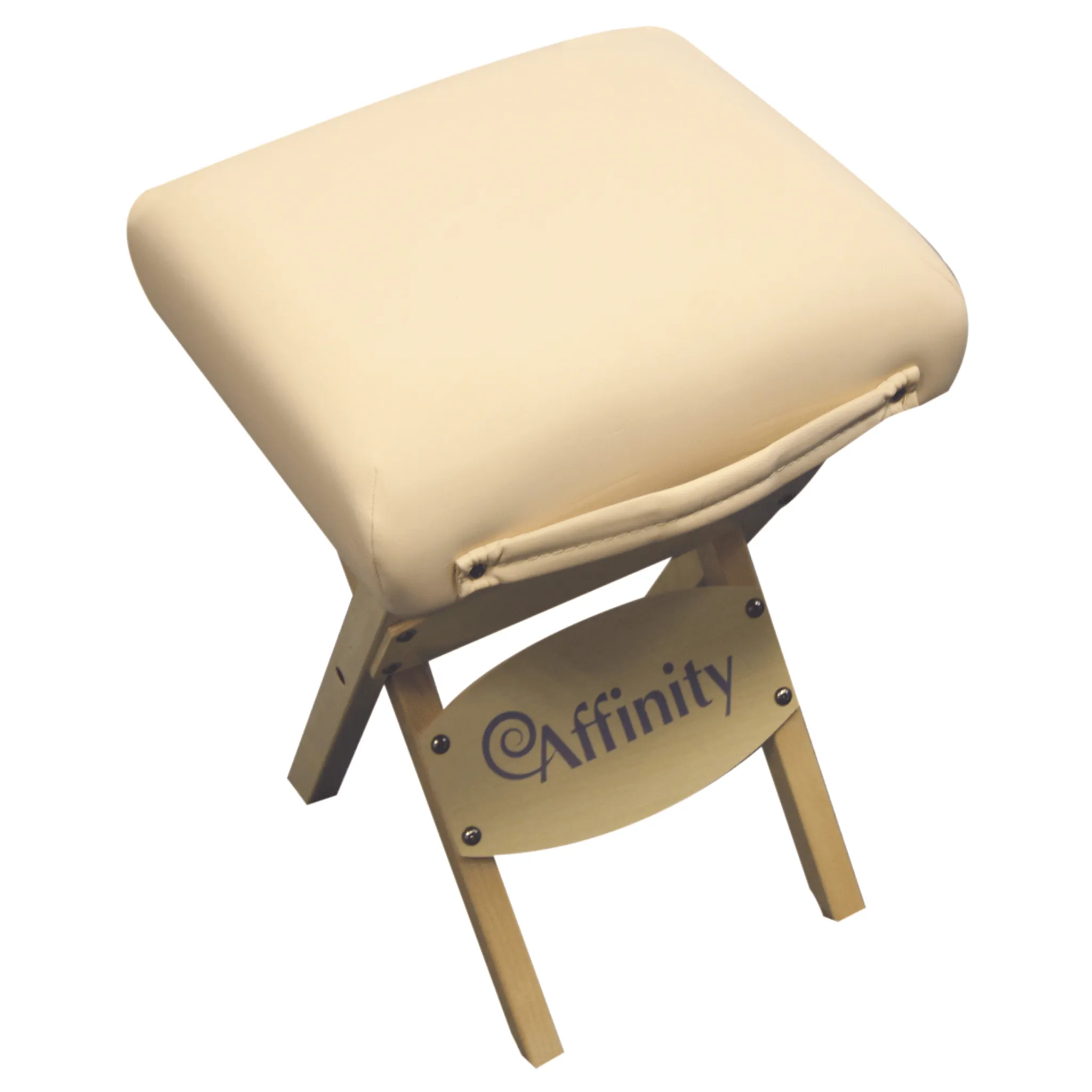 Affinity Folding Wooden Therapist Stool