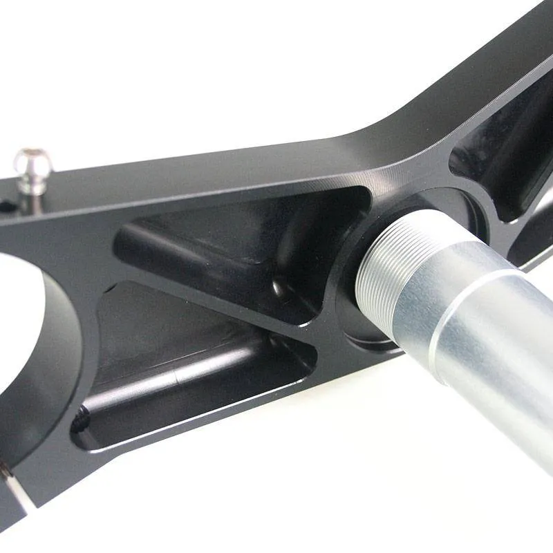 Alpha Racing triple clamps WSBK, Bitubo/Öhlins 28 mm