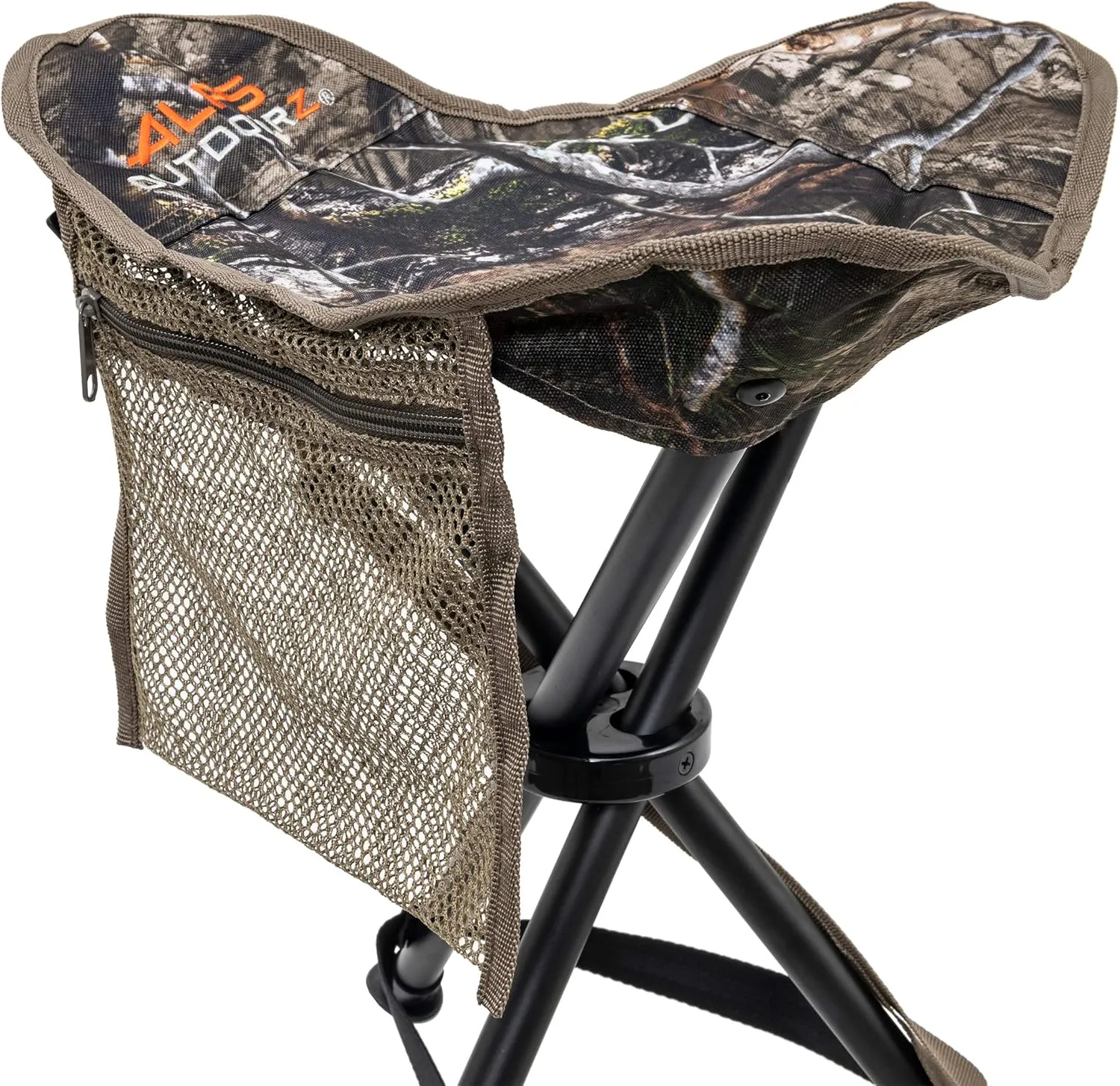 ALPS OutdoorZ Tri-Leg Hunting Stool, One Size, Mossy Oak Country DNA