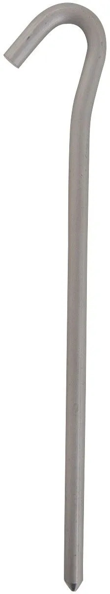 Aluminum Hook Tent Stake New 7"