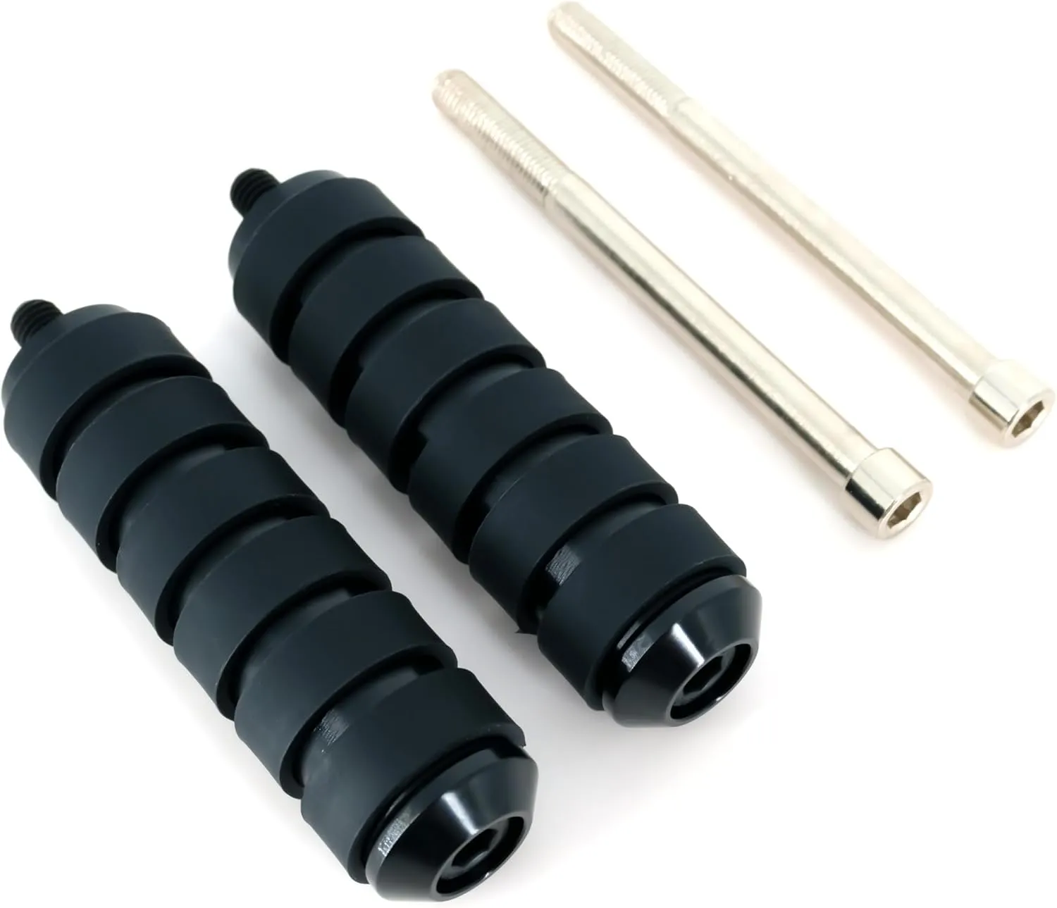 Americruise Motorcycle 3.8" Extended Toe Foot Shift Shifter Peg For Harley Softail Sportster Dyna Fat Bob Touring Road King Road Glide (Black 2)