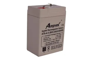 Amptek 6V 4.5Ah Rechargeable Battery