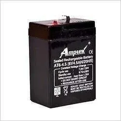 Amptek 6V 4.5Ah Rechargeable Battery