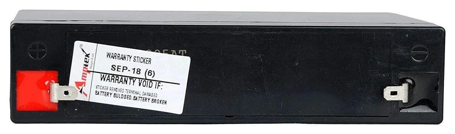 Amptek 6V 7AH Rechargeable VRLA SMF Battery for Toys & Robotic Projects