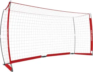 ANCHEER Portable Soccer Goal Net for Teens/Adults - Quick Set-Up Soccer Net for Backyard（12 x 6 ft）