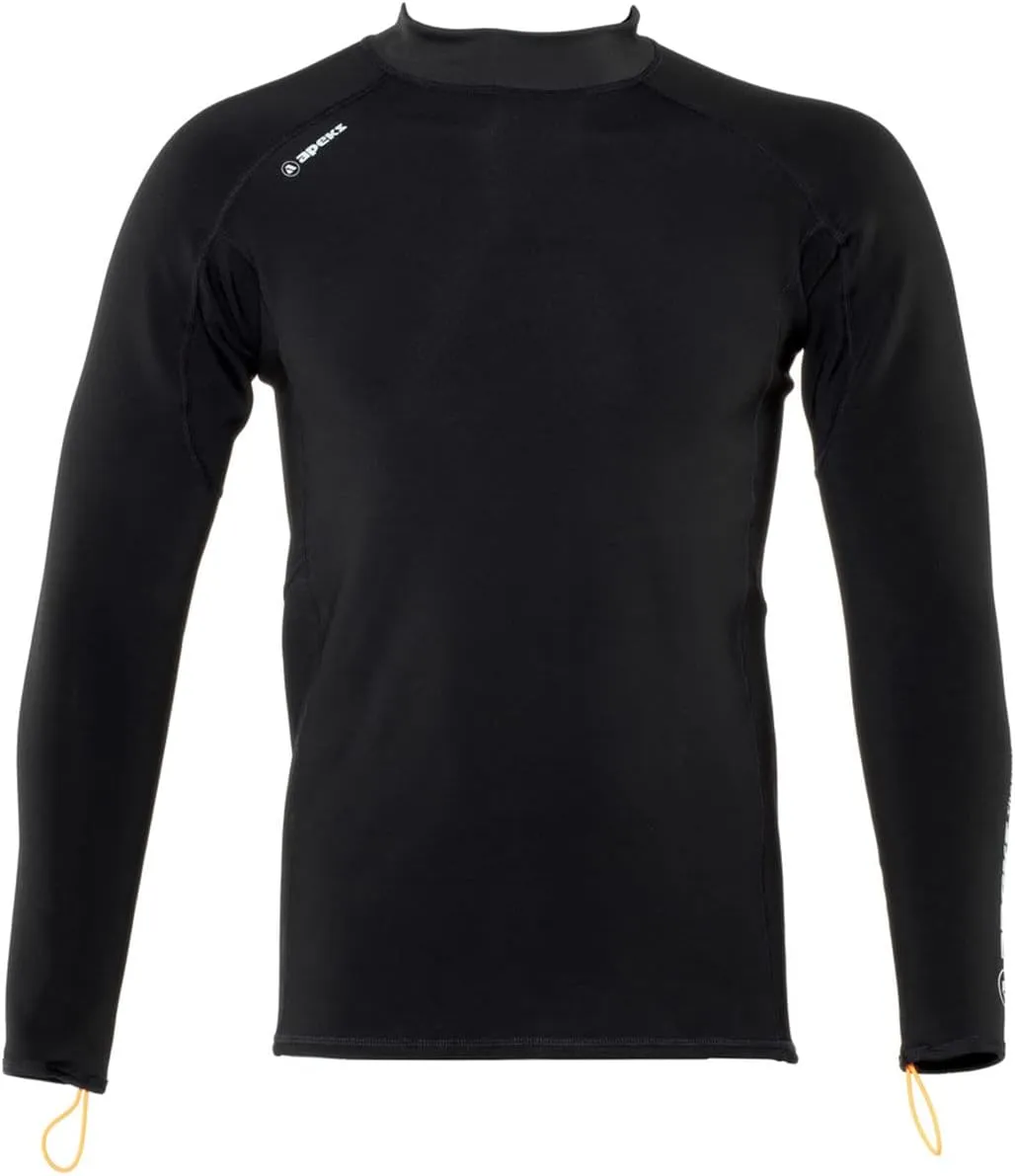 Apeks ThermiQ Carbon Long Sleeve Top for Men - Small