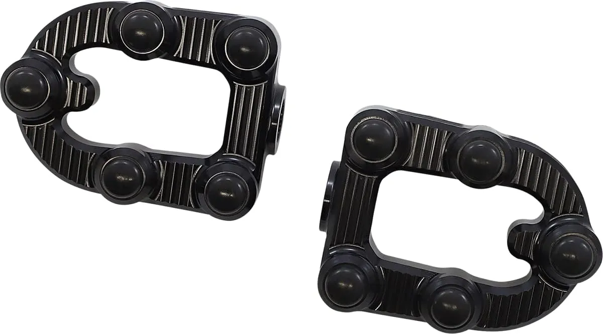 Arlen Ness 07-904 Black Ness-MX Footpegs