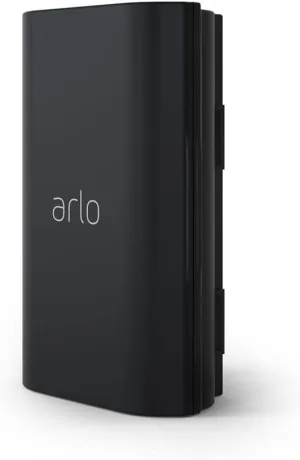 Arlo Rechargeable Video Doorbell Battery - Arlo Certified Accessory - Works with Arlo Essential Wire-Free Video Doorbell, Back-Up Battery, Easy Installation, Black - VMA2400