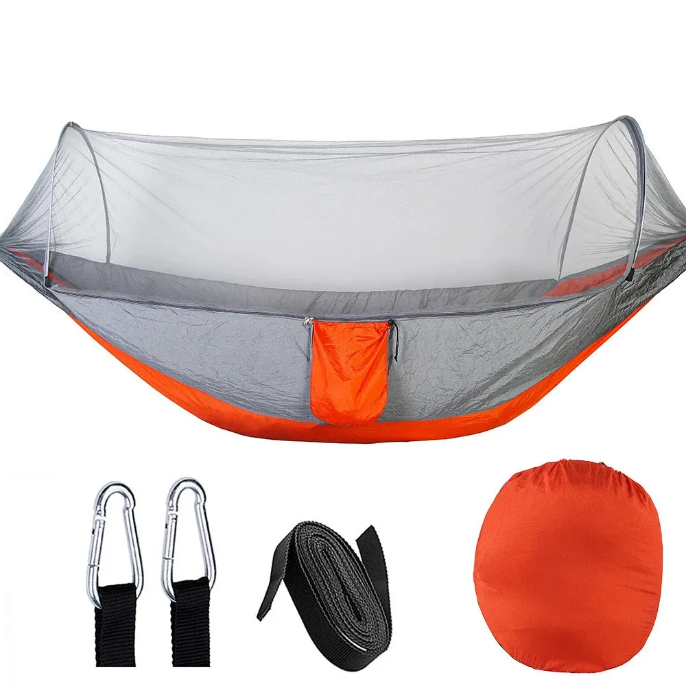 Automatic Quick-opening Mosquito Net Hammock - Outdoor Camping Swing Chair