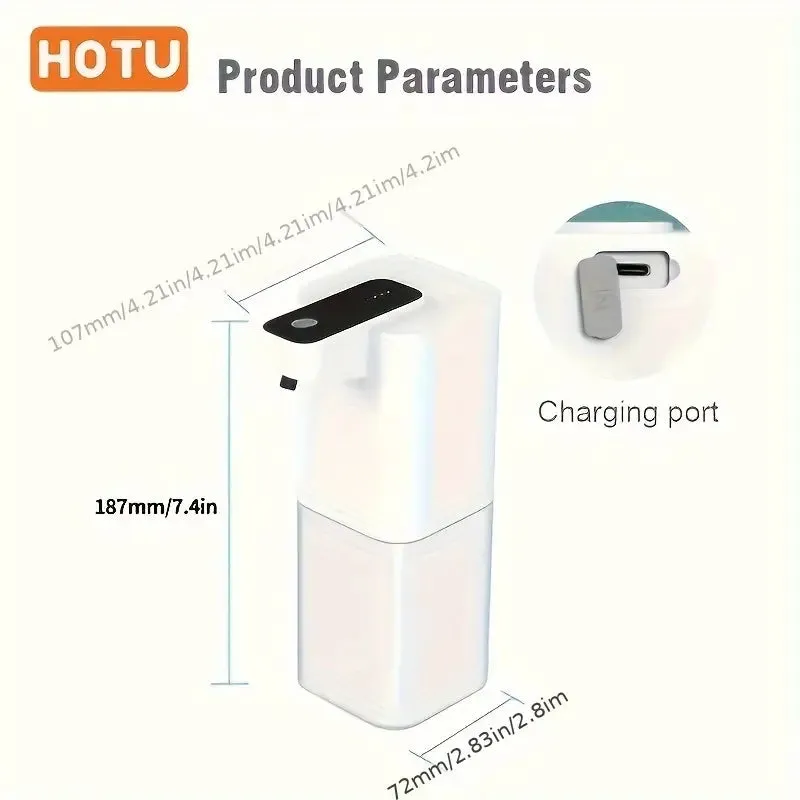 Automatic Touchless Sensor Soap Dispenser with Foaming Soap