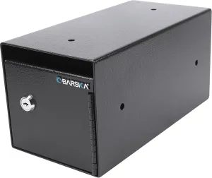 Barska Key Lock Depository Drop Safe Lock Box for Cash, Receipts and Keys