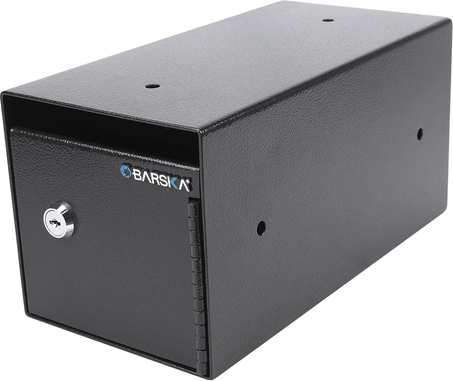 Barska Key Lock Depository Drop Safe Lock Box for Cash, Receipts and Keys