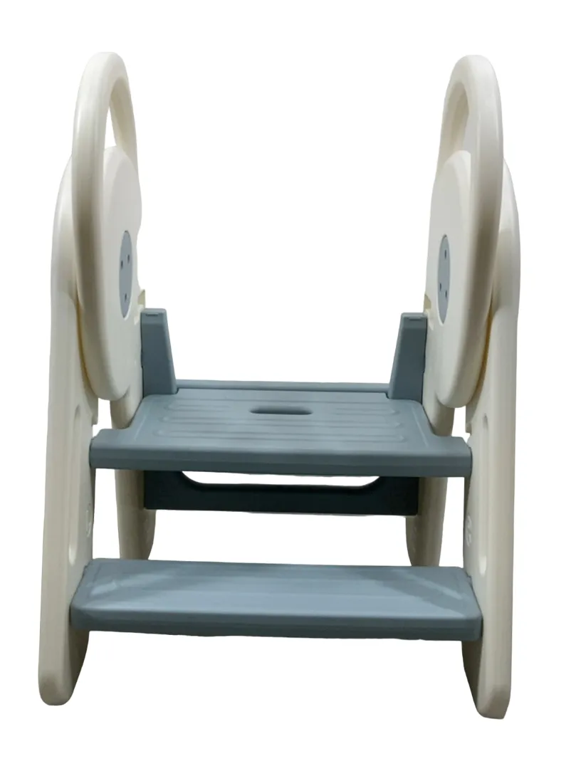 BenaRita Foldable Toddler Step Stool, Blue
