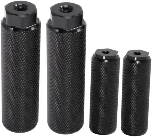 BESPORTBLE 4pcs Sturdy Bike Rear Foot Pegs for Aluminum Alloy Small Bicycle Foot Pegs Folding Pedals for Bikes
