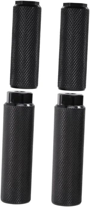 BESPORTBLE Aluminum Alloy Bike Rear Foot Pegs 4pcs E-Bike Rear Pedals Sturdy Detachable Cycling Accessories