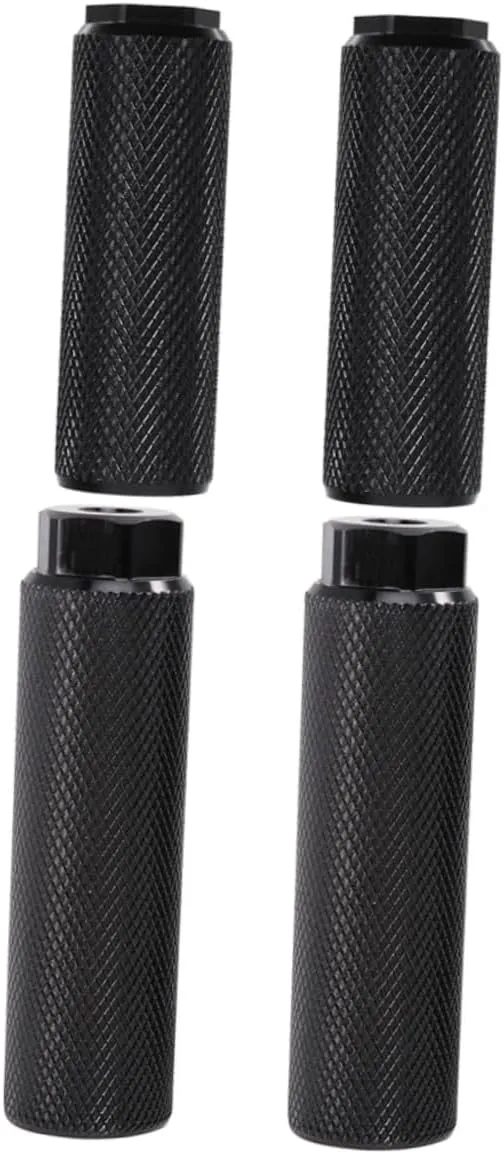 BESPORTBLE Aluminum Alloy Bike Rear Foot Pegs 4pcs E-Bike Rear Pedals Sturdy Detachable Cycling Accessories