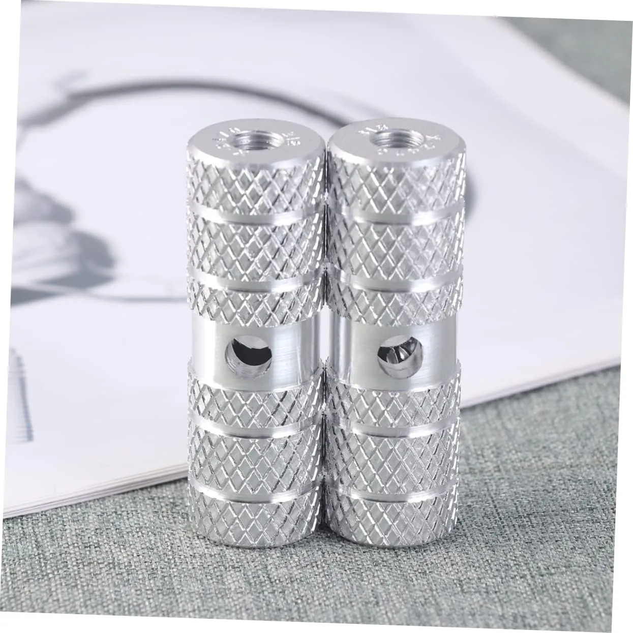 BESPORTBLE Pair Bicicletas para Adultos BMX Pegs Motorcycle Rear Pegs Stunt Pedal Pegs Cylinder Pedal Footpeg Bike