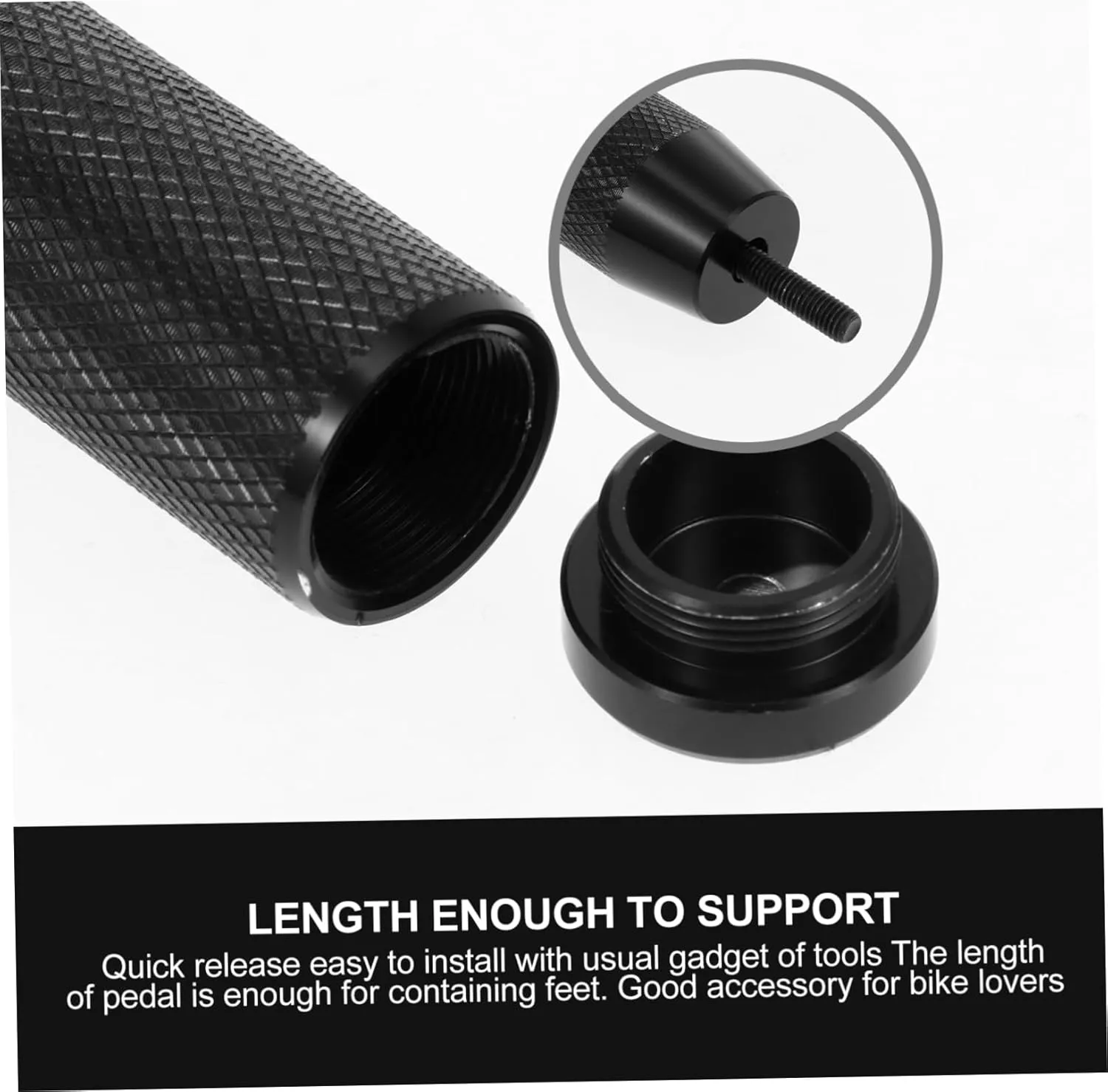 Bicycle Rear Pedal Scooter Bike Pegs Bike Pedals Carbon Fiber Pedals Cycling Ebike Electric Bike Stunt