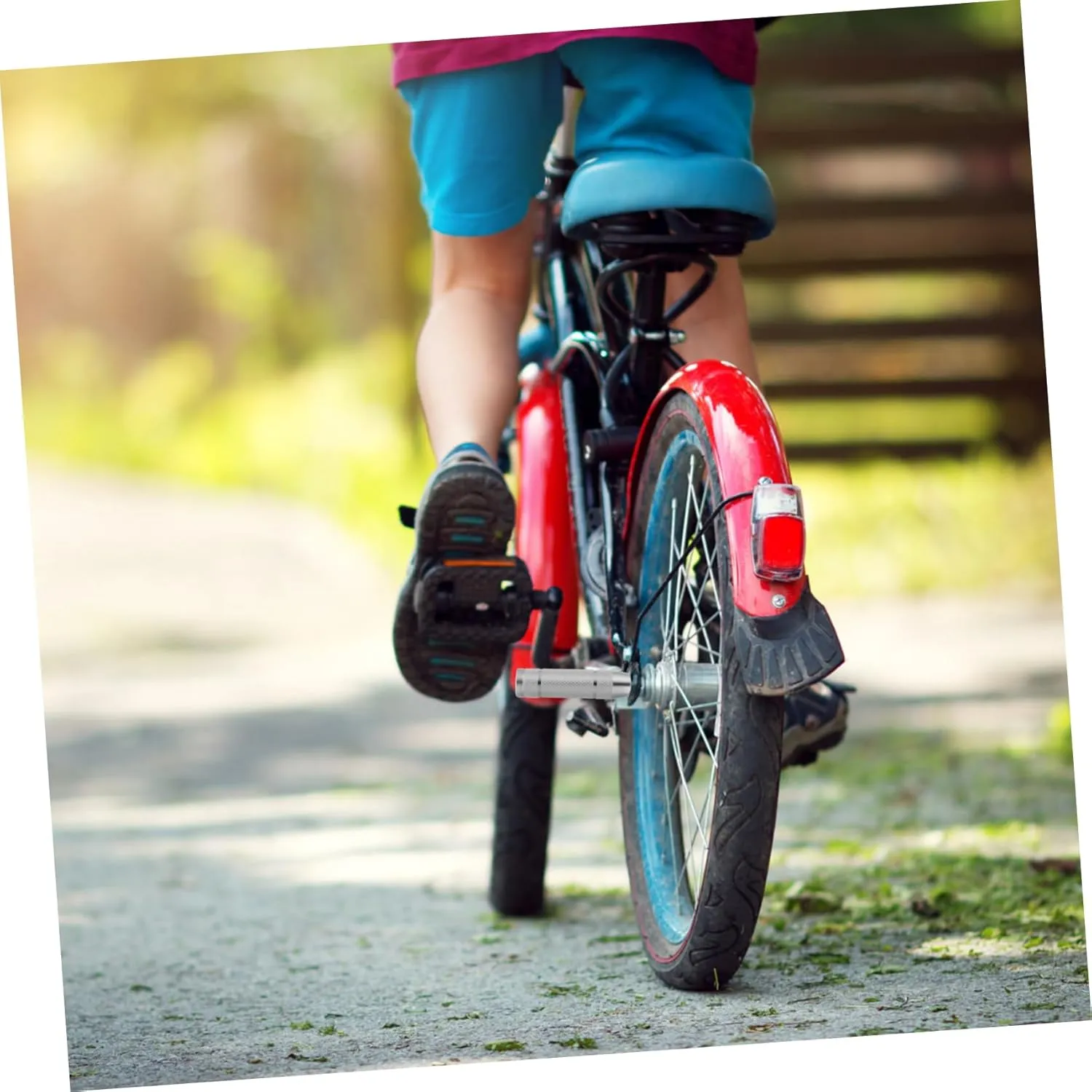 Bicycle Rear Pedal Stunt Bicycle Pedal Seat Pedal Extenders Dirt Axle Pegs for Pedestal Lightweight