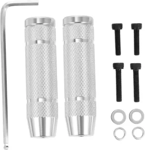 Bicycle Rear Pedal Stunt Bicycle Pedal Seat Pedal Extenders Dirt Axle Pegs for Pedestal Lightweight