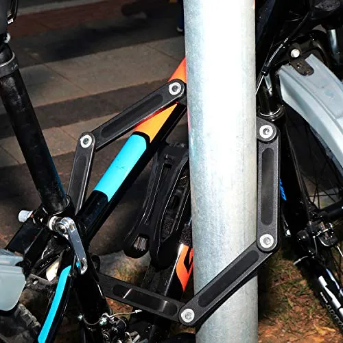 Biglufu Folding Bike Lock with 4 Keys