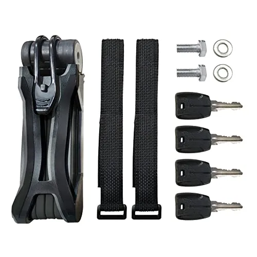 Biglufu Folding Bike Lock with 4 Keys