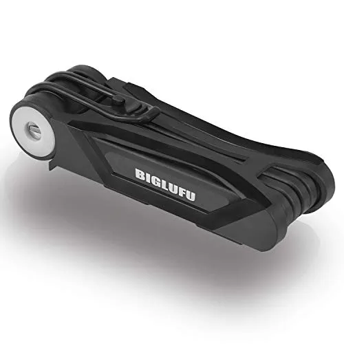 Biglufu Folding Bike Lock with 4 Keys