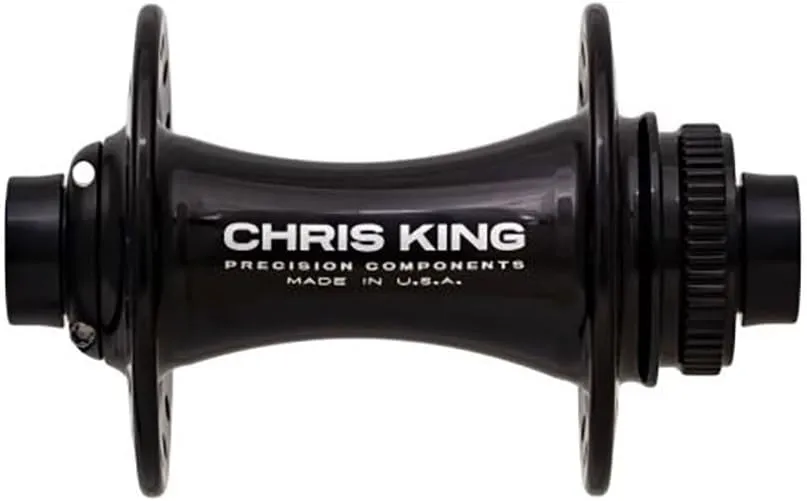 Boost CL F 28H 110x15 Black Steel Bearing BOOST Center Lock Rotor Mount Front Hub