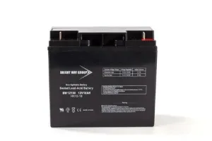 Bright Way BW1280NB 12V 18Ah Nut and Bolt AGM Rechargeable Battery