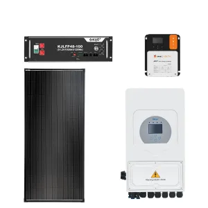 BUNDLE DEAL - Deye 8KW Inverter   5120Wh Battery Module   200W Solar Panel   Solar Controller