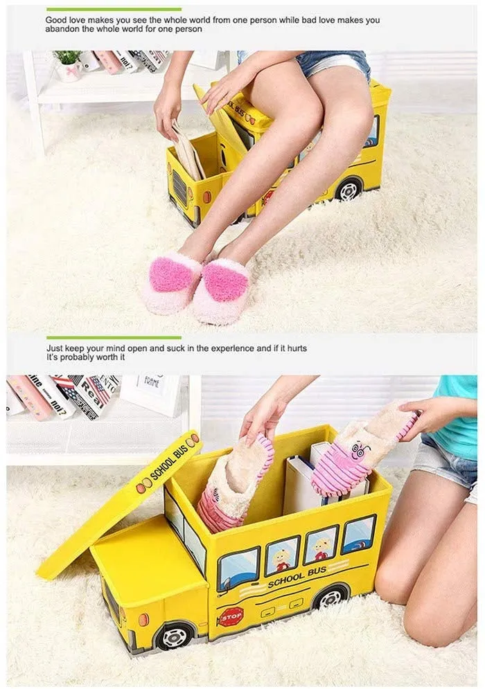 Bus Storage Box Green - Sunshine
