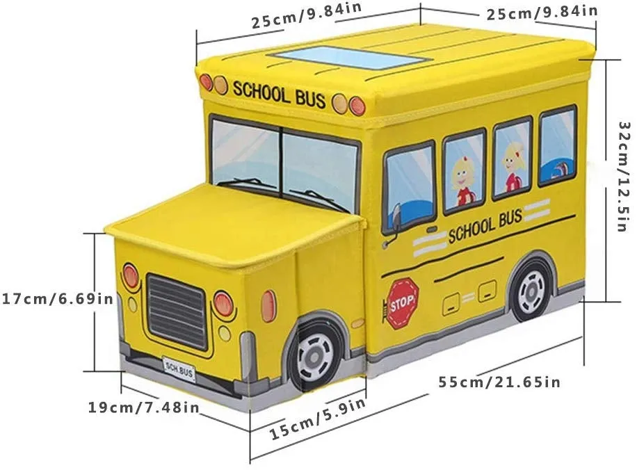 Bus Storage Box Green - Sunshine