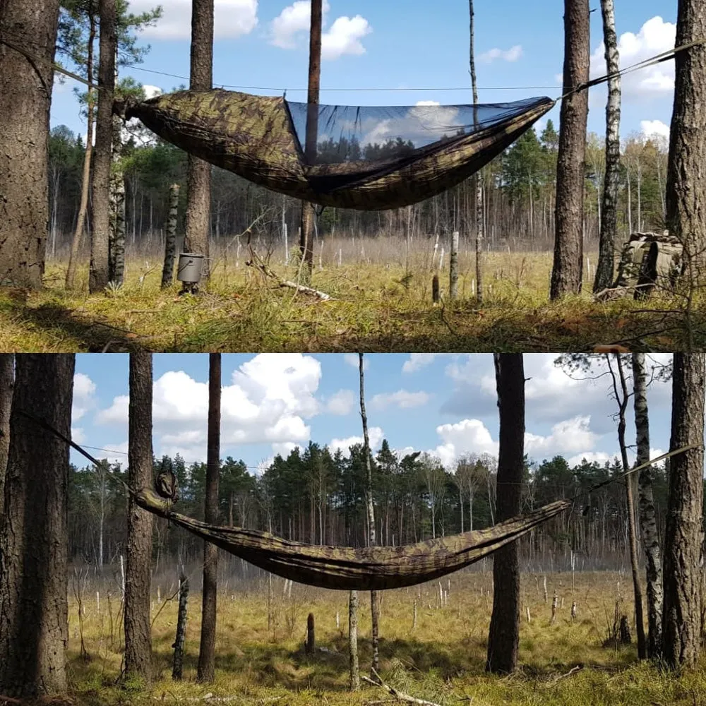 BUSHMEN Travel Gear BUSHBED PRO Hammock camo ブッシュメントラベルギア ブッシュベッドプロ ハンモック カモ