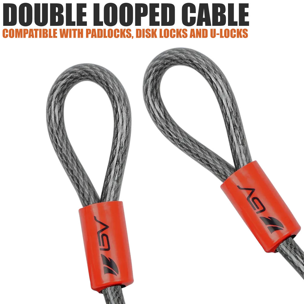BV Double Looped Flex Cable - 3/8 Inch