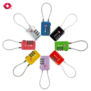 BV TSA-accepted Luggage Lock Suitcase Travel Lock 2/4/6 Pack