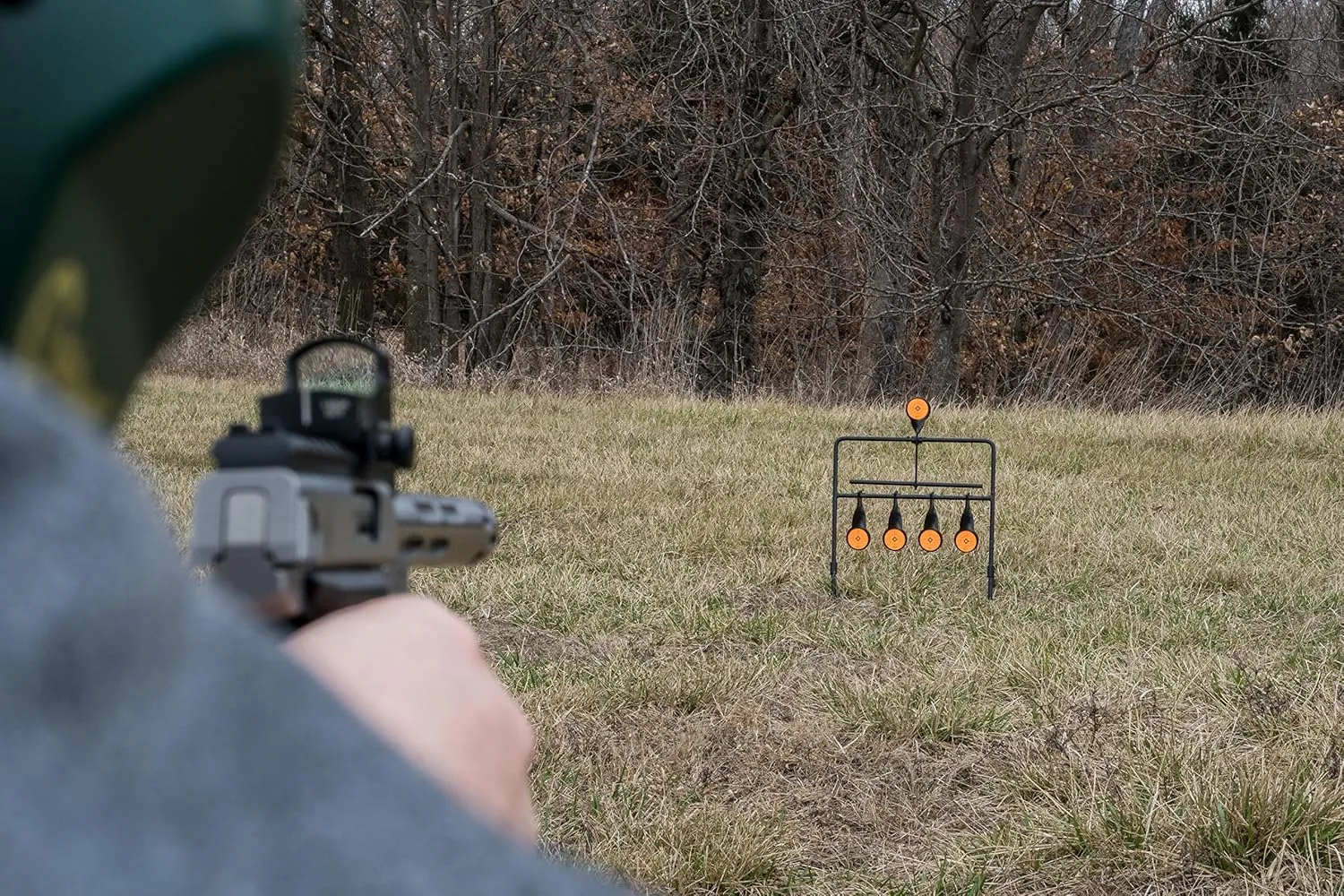 Caldwell Resetting Targets with Portable Design and Shooting Spots for Outdoor, Range, Shooting and Hunting
