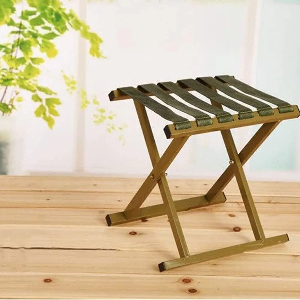 Camping Chairs, Outdoor Folding Chair Portable Foldable Lightweight Aluminum Camping Travel Chair Outdoor Beach Hiking Fishing, Army Green