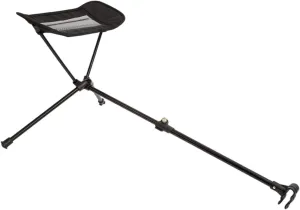 Camping Foot Rest Stool Sturdy Aluminum Alloy Frame Compact Footrest Attachment for Backpacking Hiking Travel Gardening Beach