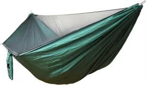 Camping Hammock Camping Hammock with Mosquito Net 1-2 Persons Portable Sleeping Hammock Swing Garden Yard Outdoor Camping Stuff, Green