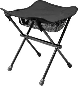 Camping Stool,13.3inches Portable Folding Stool for Outdoor Walking Hiking Fishing 661 Capacity with Carry Bag