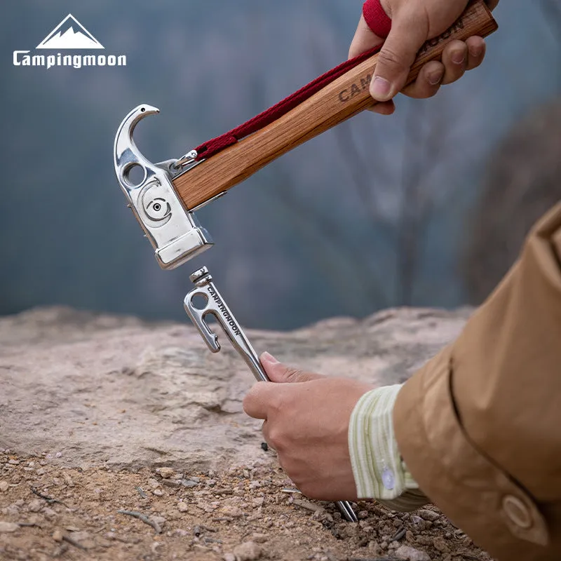 Campingmoon K Series Tent Peg Stakes Pure Forged 420 Stainless Steel Ultra Heavy Duty 20 26 30 35 40 CM Outdoor Camping Canopy Ground Nails Tent