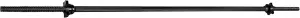 CAP Barbell 57" Standard Solid Threaded Bar with Star-Lock Collars, 1-inch
