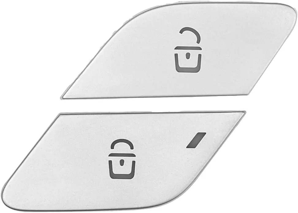 Car Door Lock Unlock Button Switch Trim Sticker For Mercedes Benz A B GLA GLB CLA GLE GLS Class W177 W247 H247 X247 C118 W167 X167 2019 