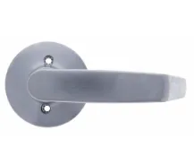 Carbine Australia Classroom set - knob outside Locks / Unlocks, 60/70mm Backset Lever C4 Keyed to Differ Satin Stainless Steel