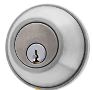 Carbine Australia Commercial ALB series Single Cylinder 6 pin Deadbolt 60/70mm Backset - Matte Black & Stainless Steel