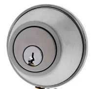 Carbine Australia Commercial Double Cylinder 6 pin Deadbolt 60/70mm backset - Stainless Steel & Matte Black