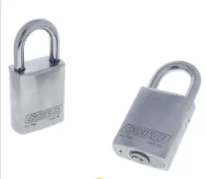 Carbine Australia Hardened Steel Body - 8mm x 30mm x 45mm Molybdeum Alloy Shackle Brushed Chrome