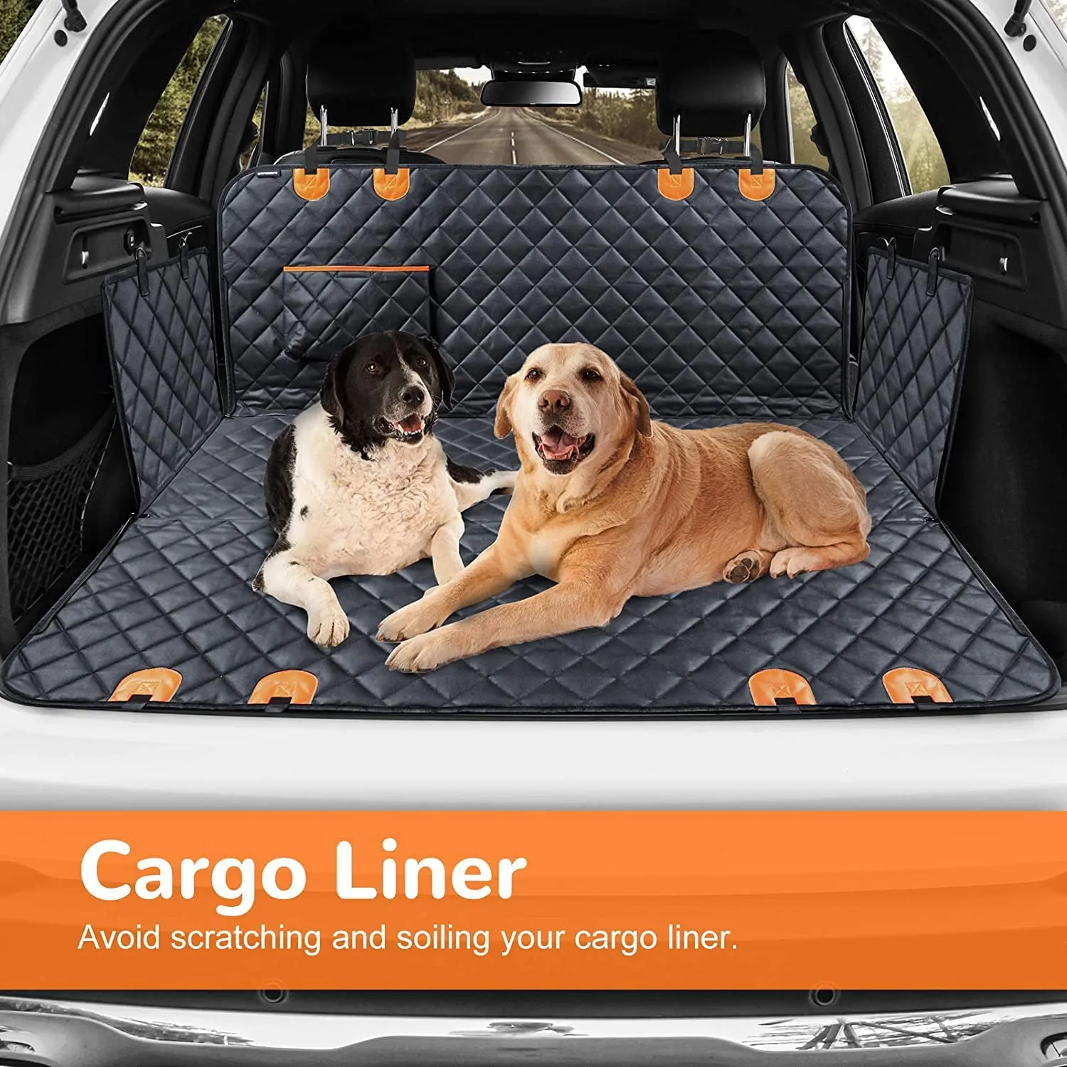 Carriers and Travel Crates - Waterproof Dog Car Seat Hammock